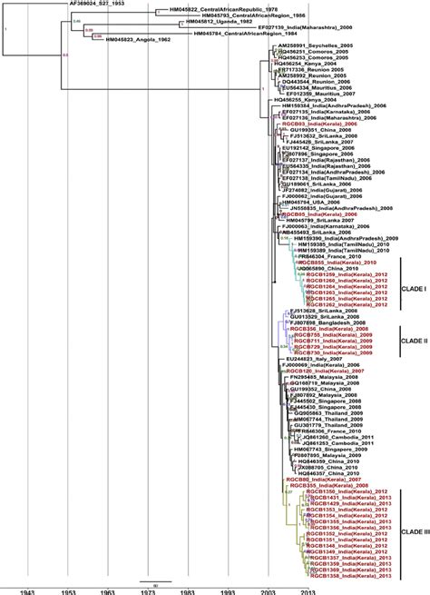 Bayesian Phylogenetic Analysis Using Envelope Protein E E Coding