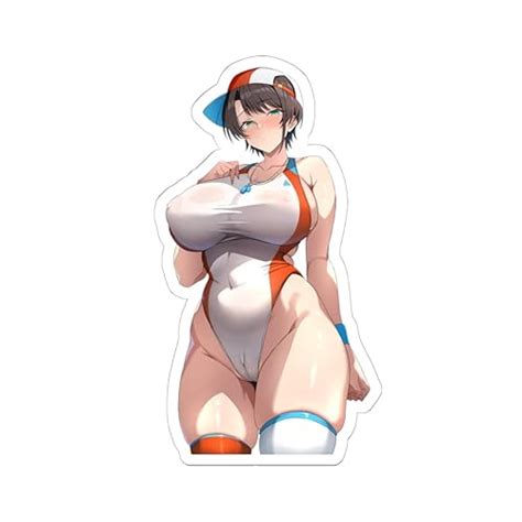 Sexy Anime Girl Sticker Hot Anime Waifu Sticker Cute Anime Girl Stickers Lewd Anime Girl Sticker