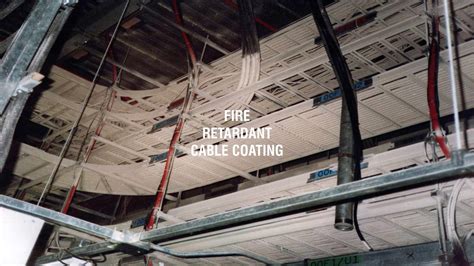 fire retardant cable coating ensuring safety  protection