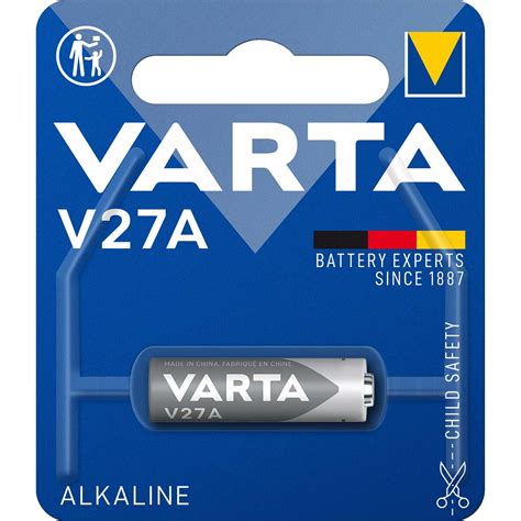 Alkaline Batterij 27A | 12 V | 19 mAh | 1-Blister