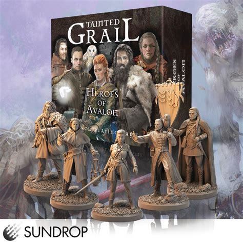 Tainted Grail TTRPG Song Of A Dying World By Studio Agate Heroes Of