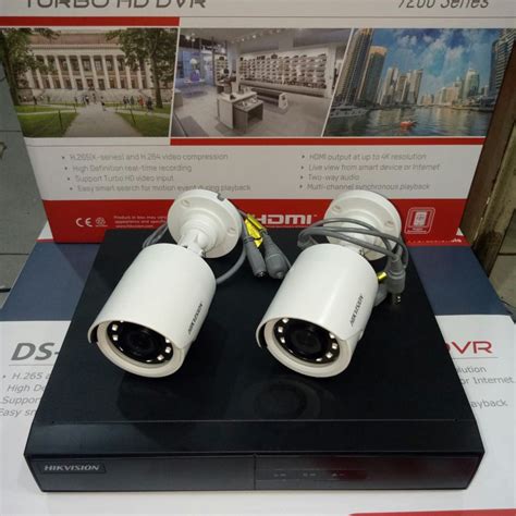 Jual Paket Cctv Ch Hikvision Mp Lengkap Full Outdoor Shopee Indonesia