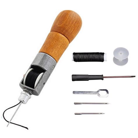 Ручная швейная машина «сделай сам», вощеная нить для кожи, инструмент ...