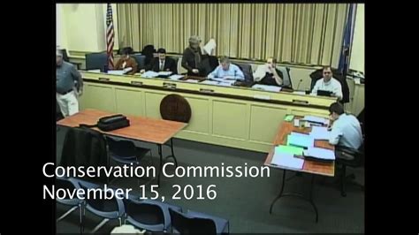 Conservation Commission Inland Wetlands And Watercourse Agency Nov