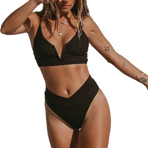 L Space Pointelle Rib Court Bikini Bottom Women S Clothing