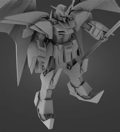 Stl File Gundam Deathscythe Hell 🤖 ・3d Printable Design To Download・cults