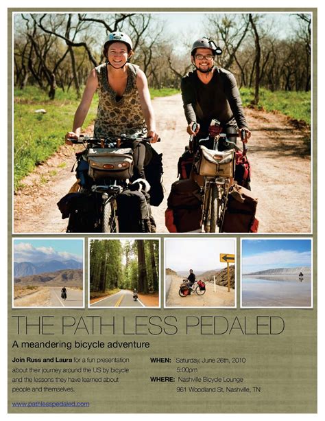 Nashville Bicycle Lounge Events: Path Less Pedaled Presentation