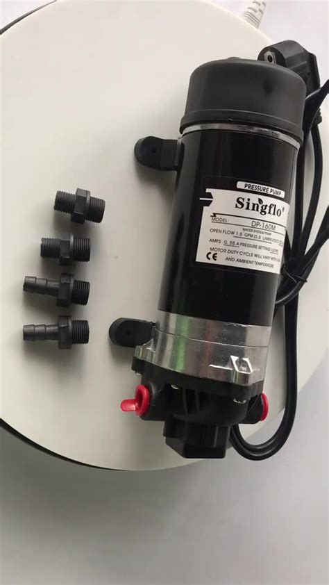 뜨거운 판매 Singflo Dp-160 12v Dc Atv 분무기 펌프/미니 높은 흐름 물 다이어프램 펌프 - Buy 뜨거운 ...