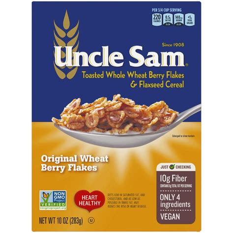 Uncle Sam Original Wheat Berry Flakes Original Wheat Berry Flakes The