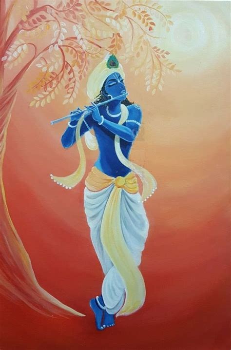 Lord Krishna Paintings Wallpaper