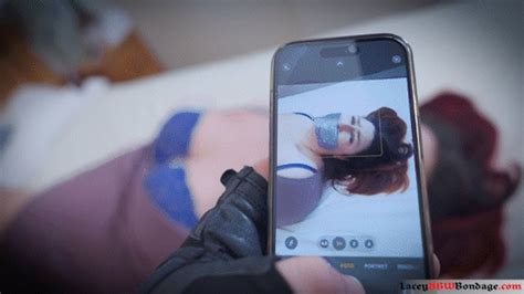 Lacey Grabbed By The Toe Tie Burglar HD BBW Bondage Duct Tape Gag Bra Exposed Toe Tied