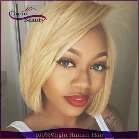 Dream Beauty Blonde Full Lace Wig Human Hair Glueless Lace Front