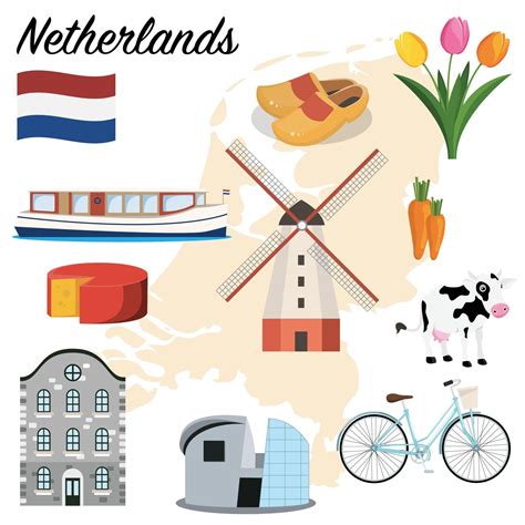 netherlands icons set 2227995 Vector Art at Vecteezy