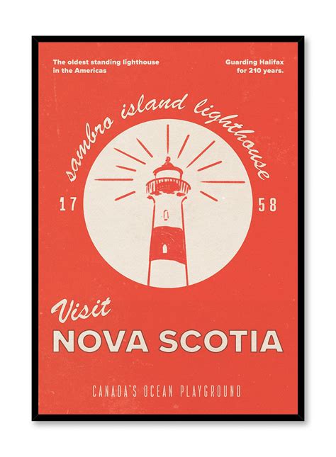 Visit Nova Scotia | Shop Posters & Prints Online at Opposite Wall