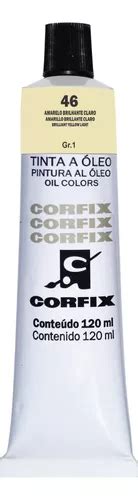 Corfix Tinta A Oleo Ml Cor Do Leo Amarelo Brilhante Claro