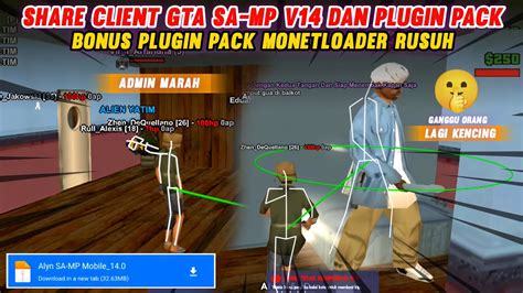 Share Client V1569‼️dan Plugin Pack Monetloader Samp Mobile Cheat