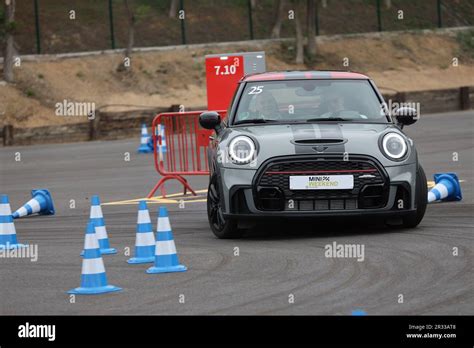 Mini Cooper test driving experience with members of public driving at ...