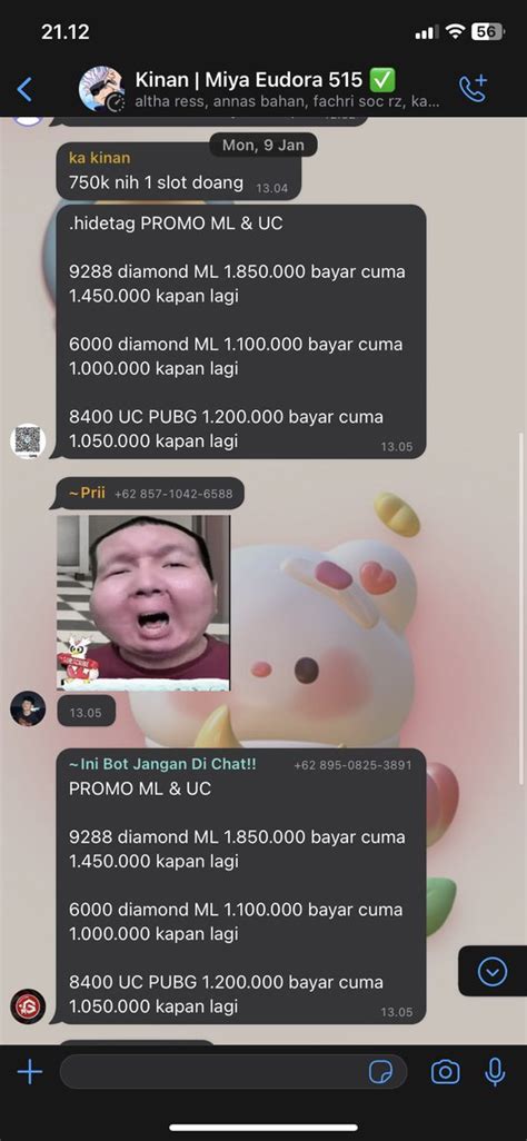 On Twitter Tanggal Jan Kinan Promosi Di Grupnya Dm Ml