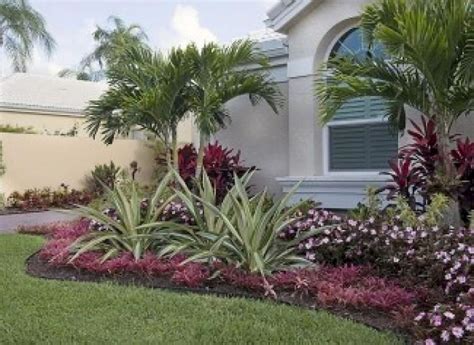 Creating A Low Maintenance Tropical Front Yard HomeDecorish