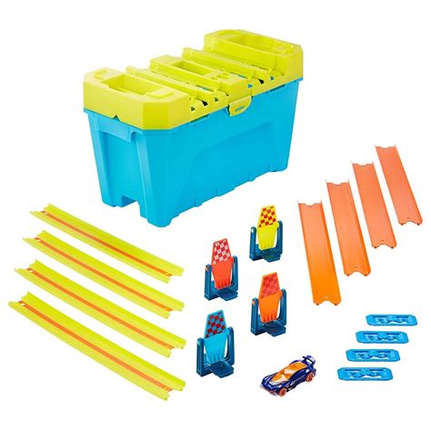 Hot Wheels Track Builder Unlimited Multi Lane Speed Box Bilar Bilbanor Bilar Fordon