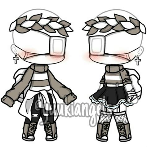 Одежда Для Гача Лайф Для Мальчиков Лучшая Фото Подборка