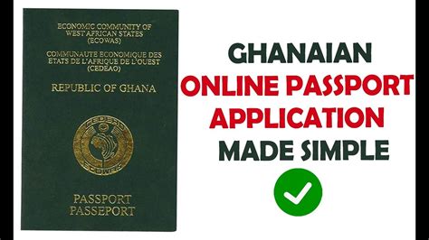 Apply For A Ghanaian Passport Easily From Home 2023 Online Application Dannycom Youtube