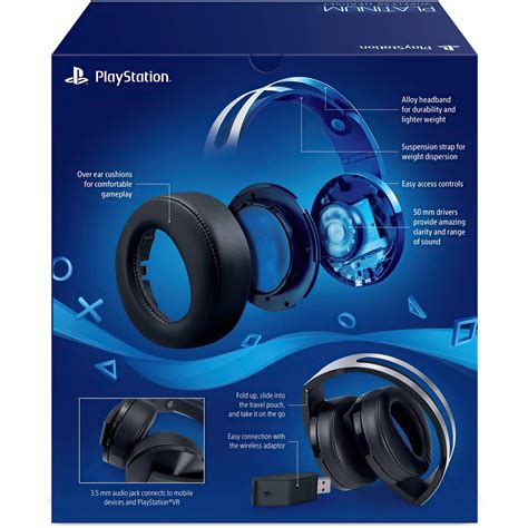 ≡ Ігрова гарнітура SONY PlayStation Platinum WL – купити в Києві | ціни ...