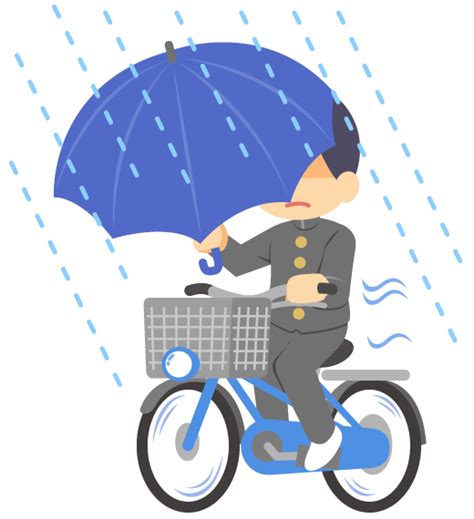 自転車の傘差し運転は捕まるの？罰則は？雨対策をして交通事故を防ごう！ 自宅籠城com