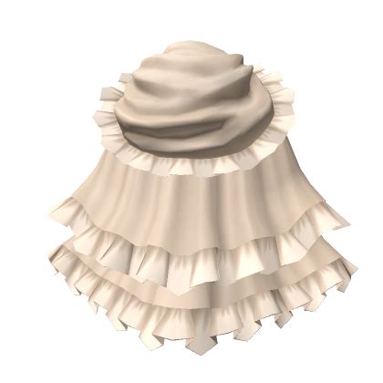 Rococo Back Bustle Beige Roblox