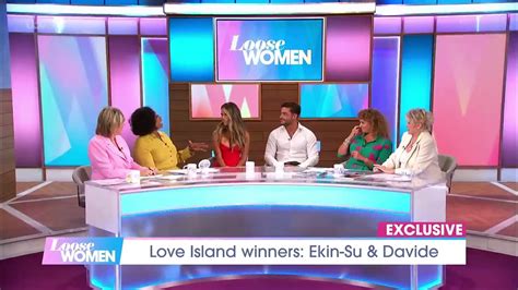 Exclusive Love Island Winners Ekin Su And Davide Share All On Life