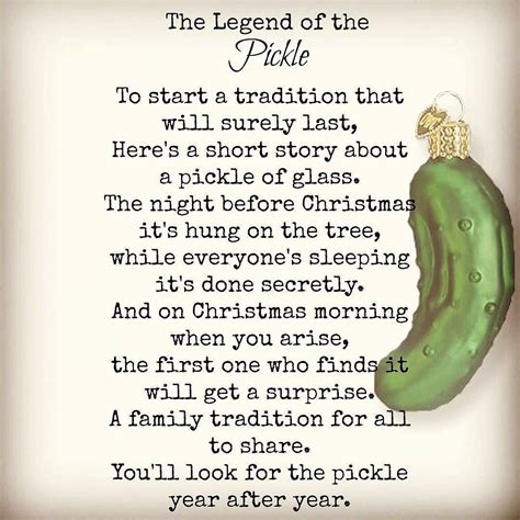 Vintage Treasures Ornaments On Instagram Legend Of The Pickle A