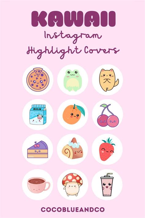 Pin On Insta Highlight Cover Templates