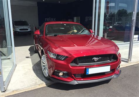 El Ford Mustang 2015 Llega A España Entregándose Sus Primeras Unidades