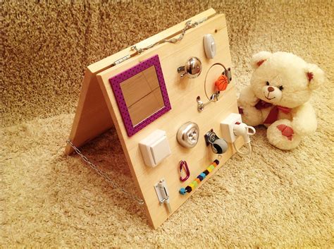 Купить бизиборд двухсторонний "Развивайка" недорого | Развивающие доски ...