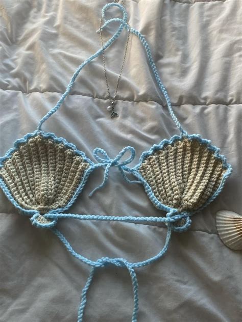 Seashell Crochet Bikini Top Artofit
