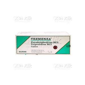 tremenza obat  manfaat dosis  efek samping kklik
