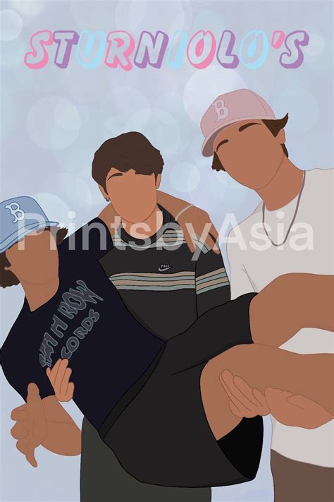 Sturniolo Triplets Chris Nick Matt Nicolas Youtube Tiktok - Etsy UK