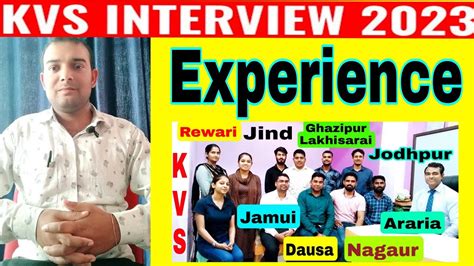 My KVS Interview L Kvs Teacher Interview Experience L PD Classes YouTube