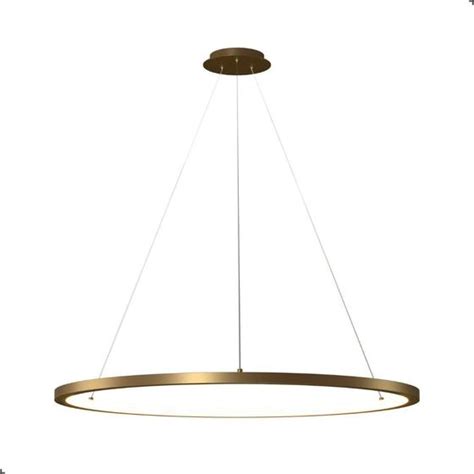 Lustre Pendente Luminária LED Orluce Aro Arco 60cm Bivolt Pendente