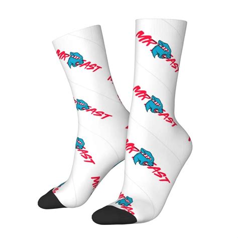 Unisex Mr Gaming Logo Socks Mr Beast Shop