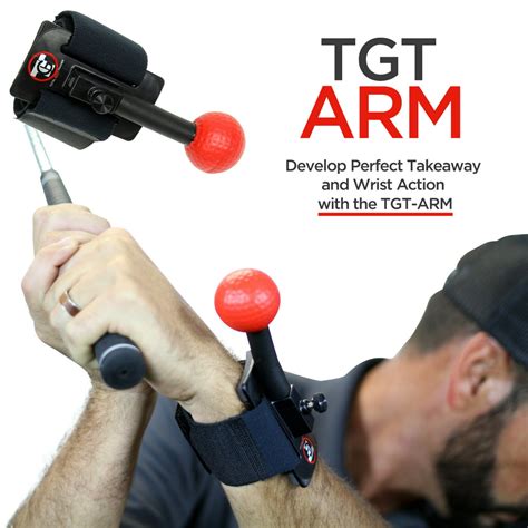 Total Golf Trainer Arm Tgt Arm Golf Training Aids Teaches The Ideal Wrist Elbow And Arm