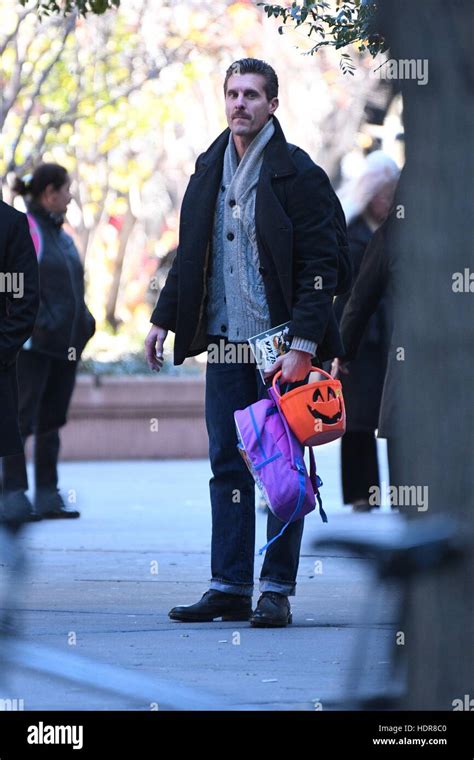 Jason Hoppy Wearing A Moustache In Tribeca Featuring Jason Hoppy Where