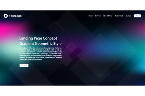 Header of Website Template Graphic by MrBrahmana · Creative Fabrica