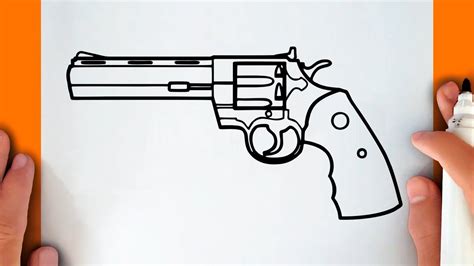 HOW TO DRAW A REVOLVER