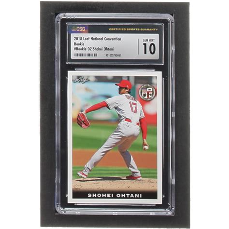 Shohei Ohtani 2018 Leaf National Convention Shohei Ohtani Rookie02 RC