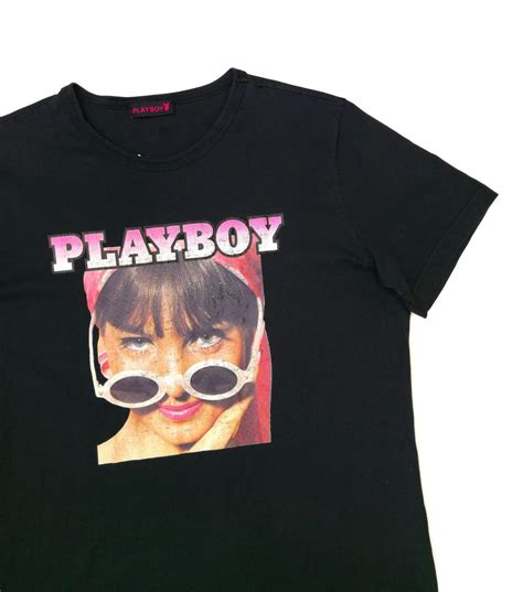 Luxury × Playboy × Vintage Vintage Playboy T-shirt HEDY SCOTT June 1965