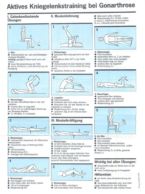 Aktives Kniegelenkstraining Gonarthrose Pdf
