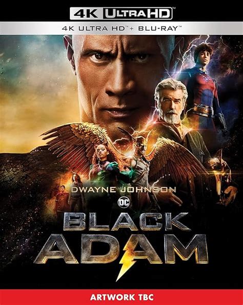 Black Adam 4K Ultra HD 2022 Blu Ray Region Free Amazon Co Uk