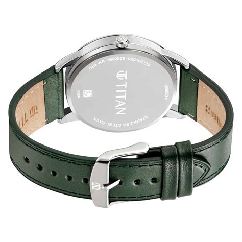 Titan Quartz Analog Leather Strap Watch for Men – Titan World