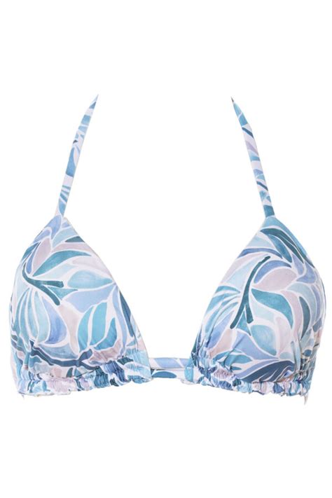 Blueberry Triangel Bikini Madame Pierre Swiss Made Bikini